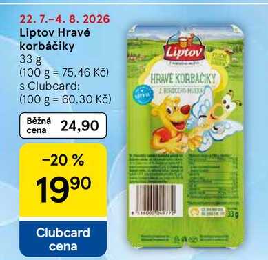 Liptov Hravé korbáčiky, 33 g 