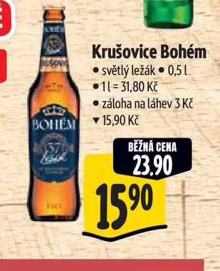 Krušovice Bohém 0,5 l
