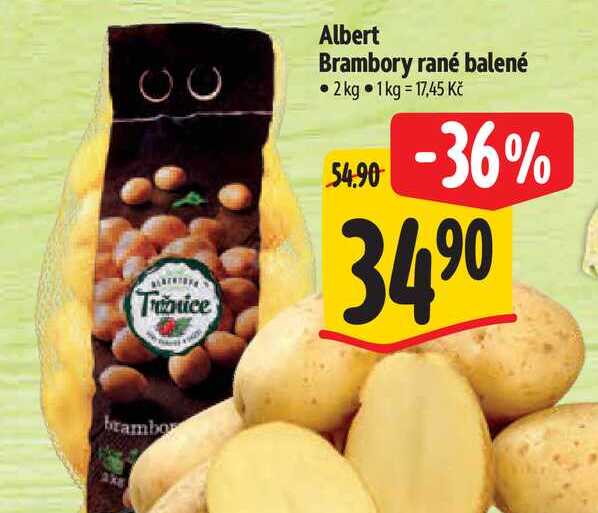 Albert Brambory rané balené 2 kg