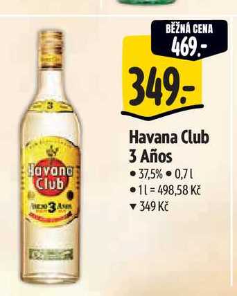 Havana Club 3 Años 0,7 l