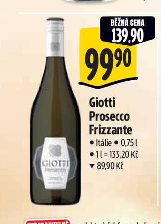 Giotti Prosecco Frizzante 0,75 l