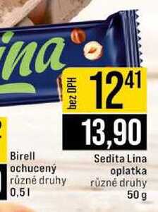 Sedita Lina oplatka různé druhy 50 g 