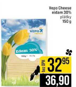 Vepo Cheese eidam 30% plátky 150 g