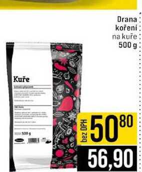 Drana kořeni na kuře 500 g 