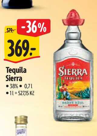 Tequila Sierra 0,7 l