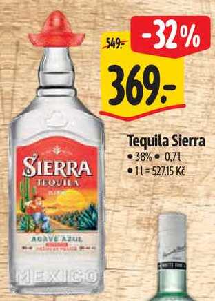 Tequila Sierra, 0,7 l