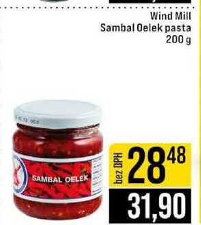 Wind Mill Sambal Oelek pasta 200 g