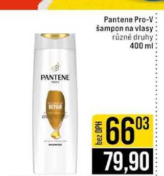 Pantene Pro-V šampon na vlasy různé druhy 400 ml