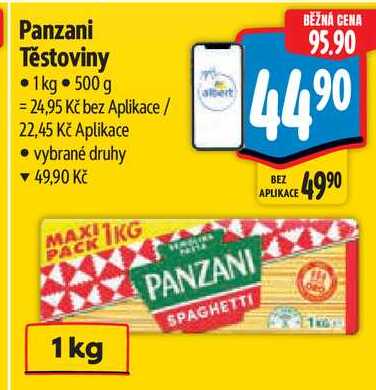 Panzani Těstoviny, 1 kg
