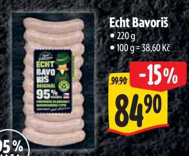 Echt Bavoriš, 220 g