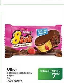 Ulker dort 8kek s jahodovou náplni 55g