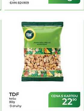 TDF kešu 80g