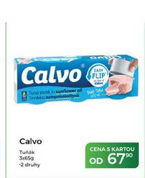 Calvo Tuňák 3x65g