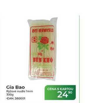 Gia Bao Rýžové nudle 1mm 300g