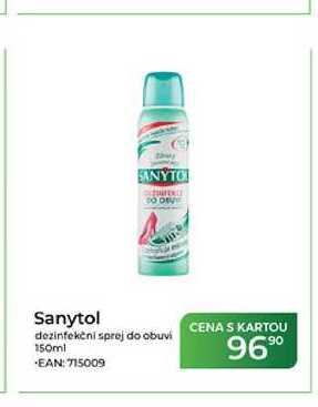 Sanytol dezinfekční sprej do obuvi 150ml