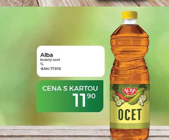 Alba kvasný ocet 1l