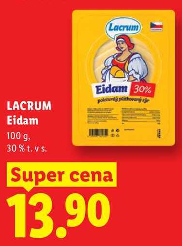 LACRUM Eidam, 100 g