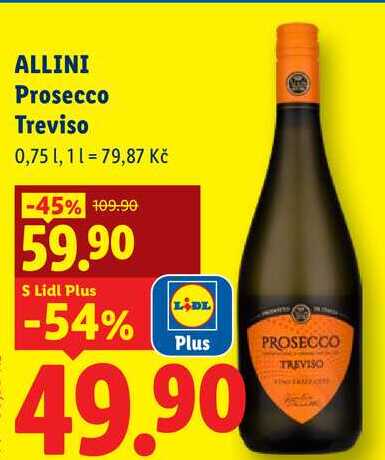 ALLINI Prosecco Treviso, 0,75 l