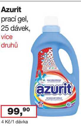 Azurit prací gel, 25 dávek