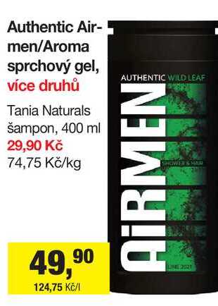 Authentic Airmen/Aroma sprchový gel 400ml, více druhů