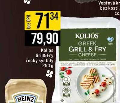 Kolios Grill&Fry řecký sýr bílý 250 g