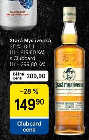 Stará Myslivecká 35 %, 0.5 l