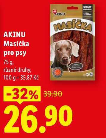 AKINU Masíčka pro psy, 75g