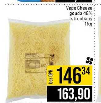 Vepo Cheese gouda 48% strouhaný 1 kg