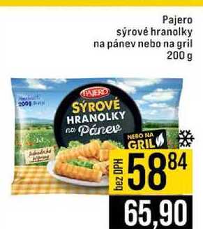 Pajero sýrové hranolky na pánev nebo na gril 200 g