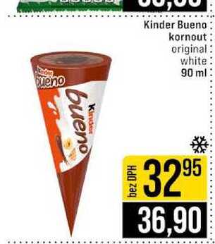Kinder Bueno kornout original white 90 ml