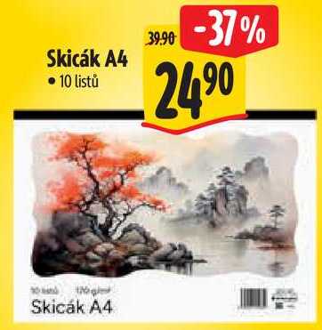 Skicák A4 