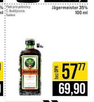Jägermeister 35% 100 ml