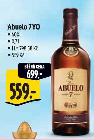 Abuelo 7YO, 0,7 l