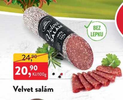 Velvet salám 100g