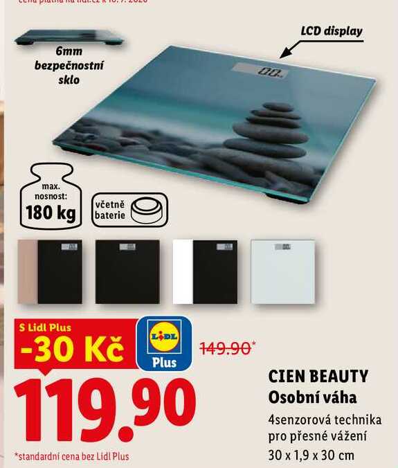 CIEN BEAUTY Osobní váha