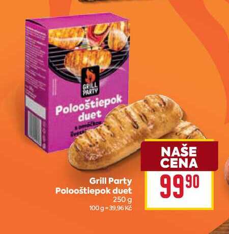 Grill Party Polooštiepok duet 250 g