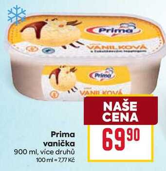 Prima vanička 900 ml