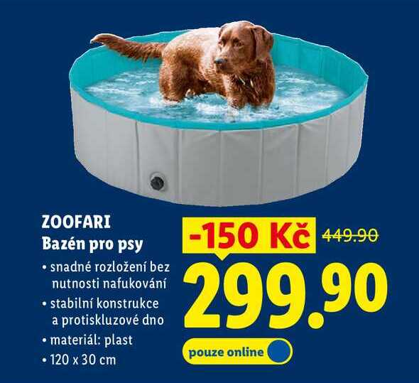 ZOOFARI Bazén pro psy