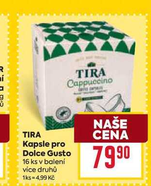 TIRA Kapsle pro Dolce Gusto 16 ks