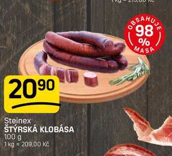 Steinex ŠTÝRSKÁ KLOBÁSA 100g