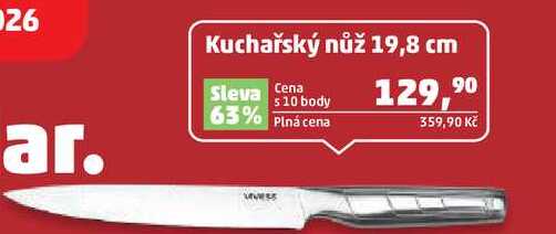 Kuchařský nůž 19,8 cm