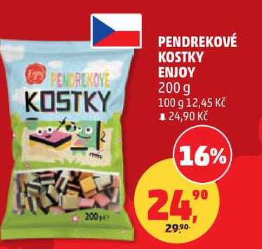PENDREKOVÉ KOSTKY ENJOY, 200 g