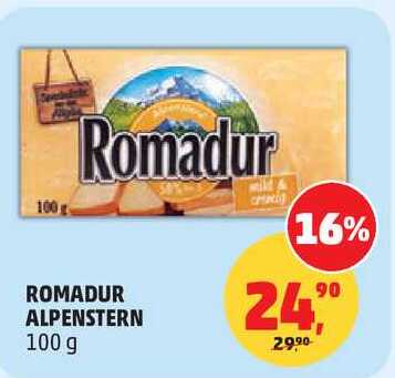 ROMADUR ALPENSTERN, 100 g