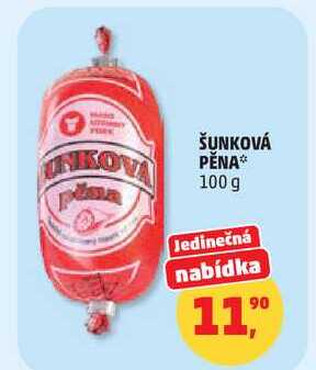 ŠUNKOVÁ PĚNA, 100 g