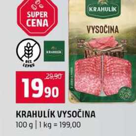 KRAHULÍK VYSOČINA 100 g