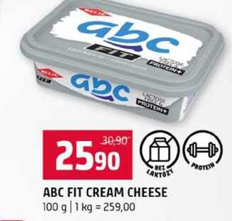 ABC FIT CREAM CHEESE 100 g