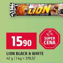 LION BLACK & WHITE 42 g