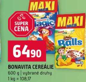BONAVITA CEREÁLIE 600 g vybrané druhy