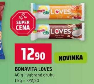 BONAVITA LOVES 40 g vybrané druhy