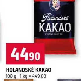 HOLANDSKÉ KAKAO 100 g